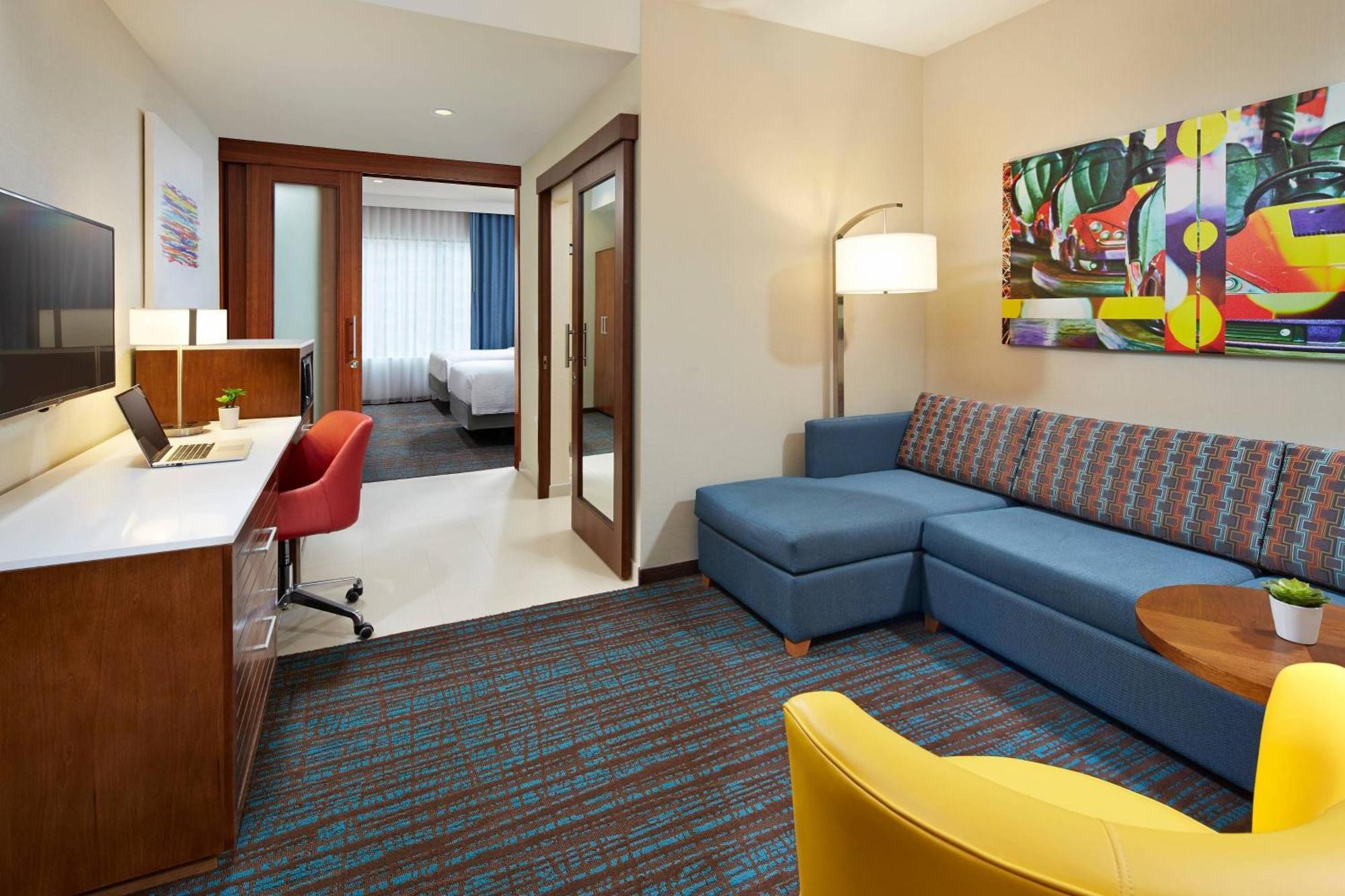 Springhill Suites By Marriott At Anaheim Resort Area/Convention Center Bagian luar foto