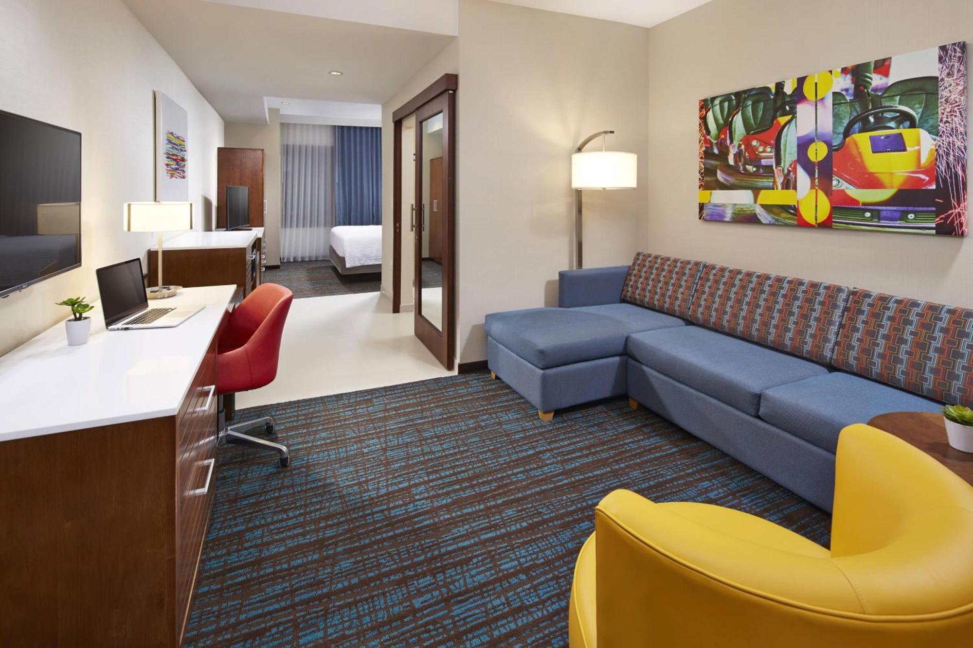 Springhill Suites By Marriott At Anaheim Resort Area/Convention Center Bagian luar foto