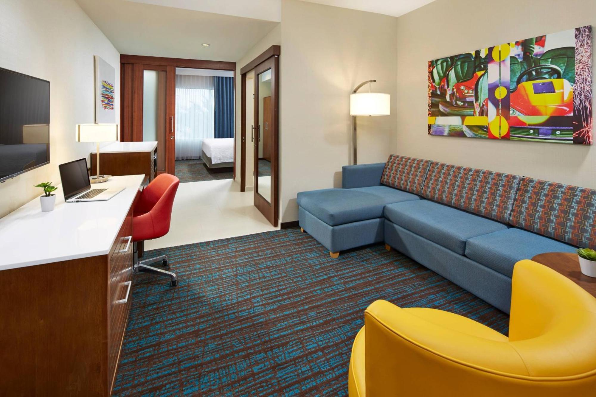 Springhill Suites By Marriott At Anaheim Resort Area/Convention Center Bagian luar foto